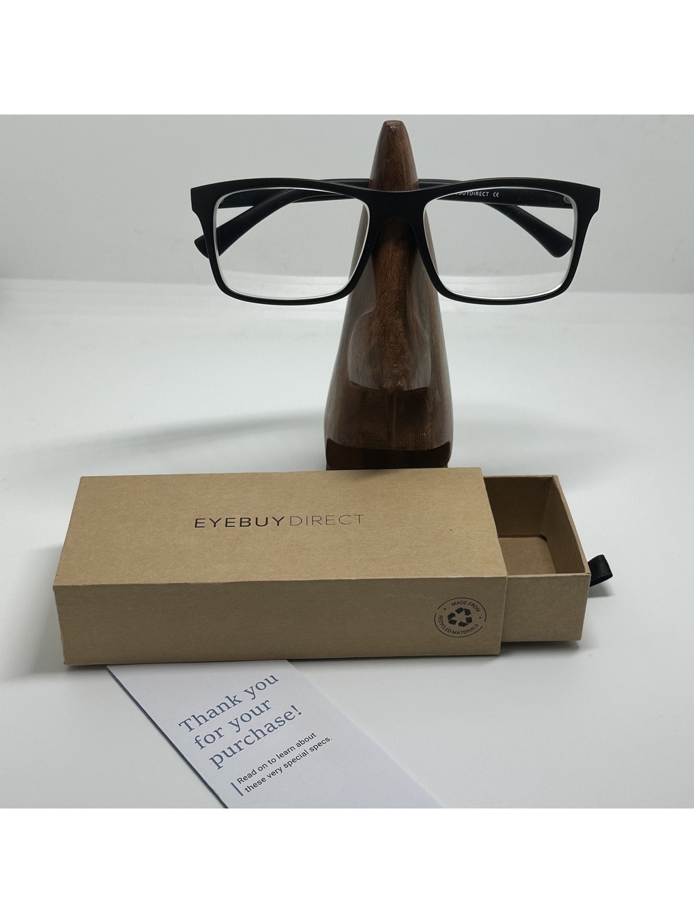 EyeBuyDirect Persian Black Rectangle Prescription Glasses Frames